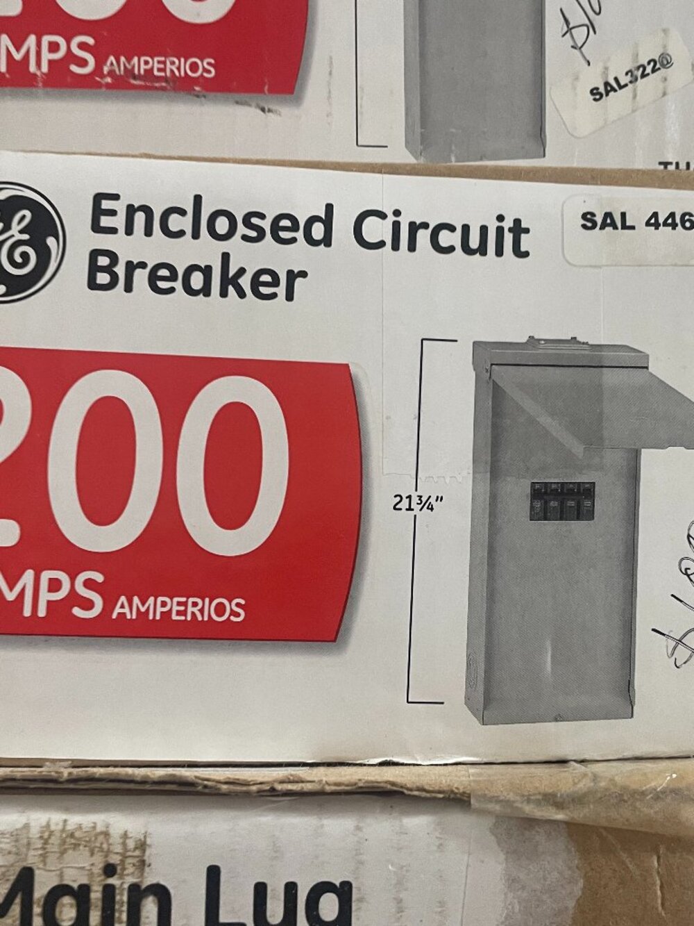 PowerMark Gold 200 Amp 10 in. Enclosed Outdoor Circuit Breaker